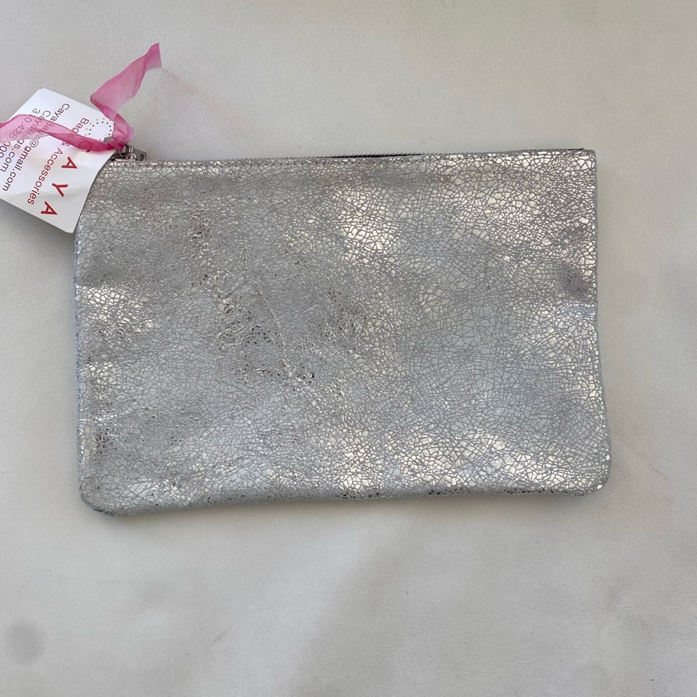 Silver Clutch Bag